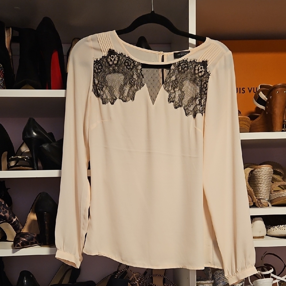 The Limited Pale Pink blouse